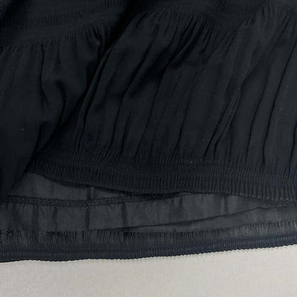 Kamikaze skirt pleated detail Flowing