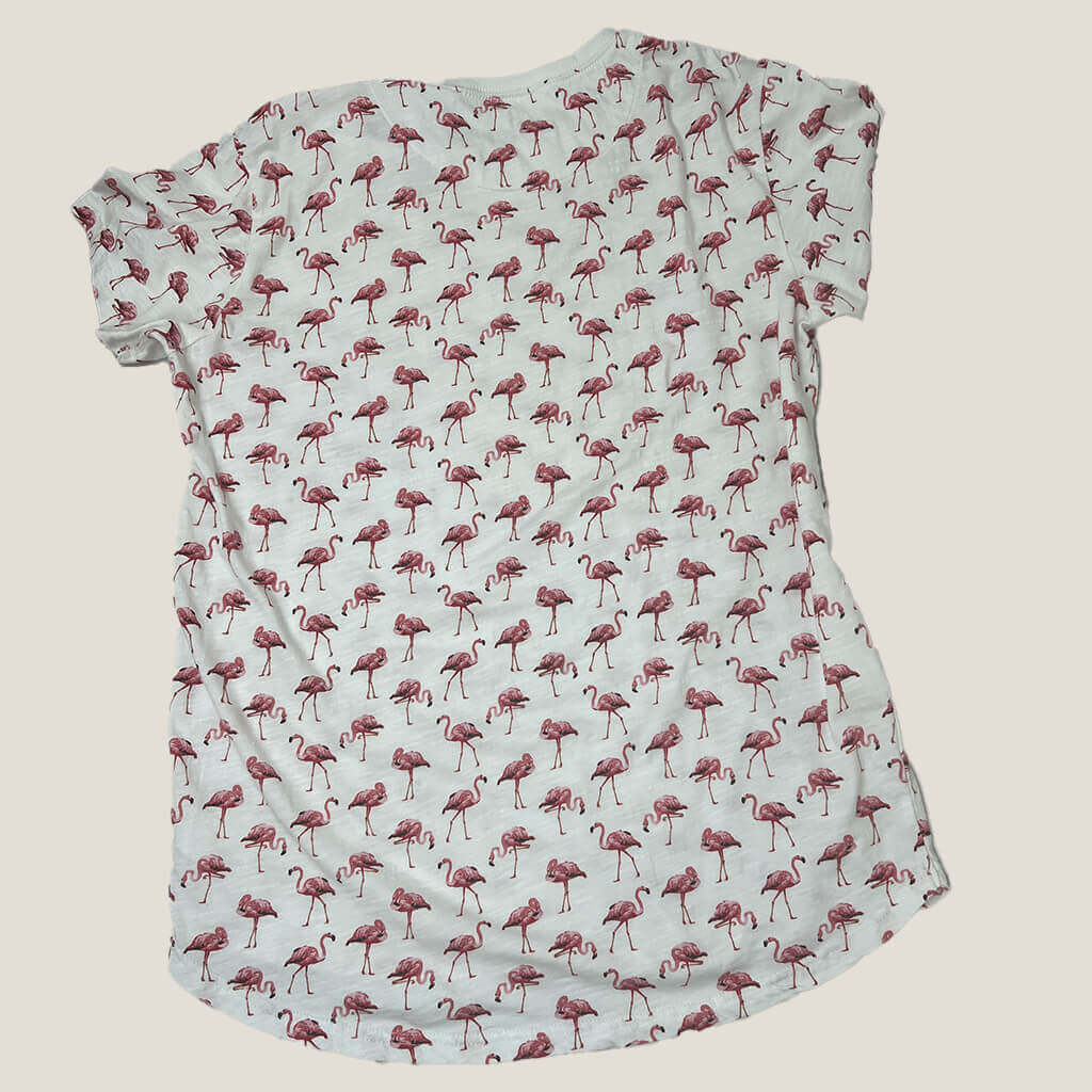 Kenji Flamingo Tee Back