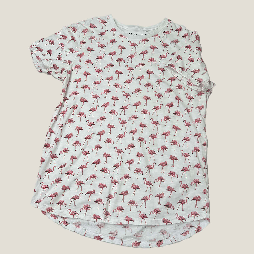 Kenji Flamingo Tee Front View