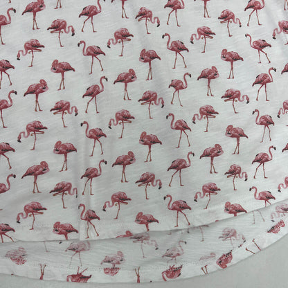 Kenji Flamingo Tee Hem Detail