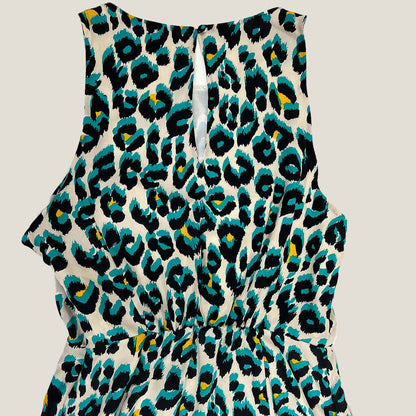 Kookai Abstract Pattern Dress Back Detail