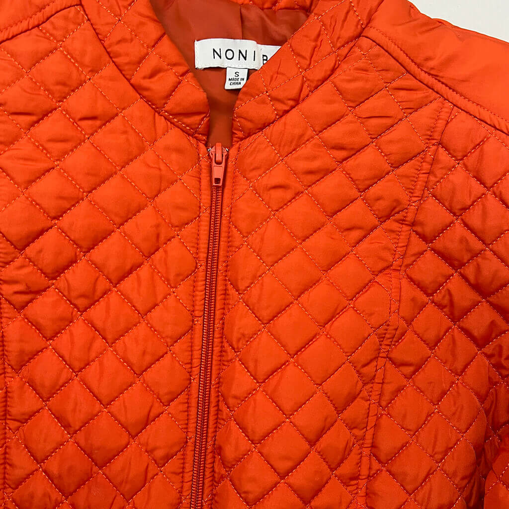 Noni B Quilted Jacket  Front Detail