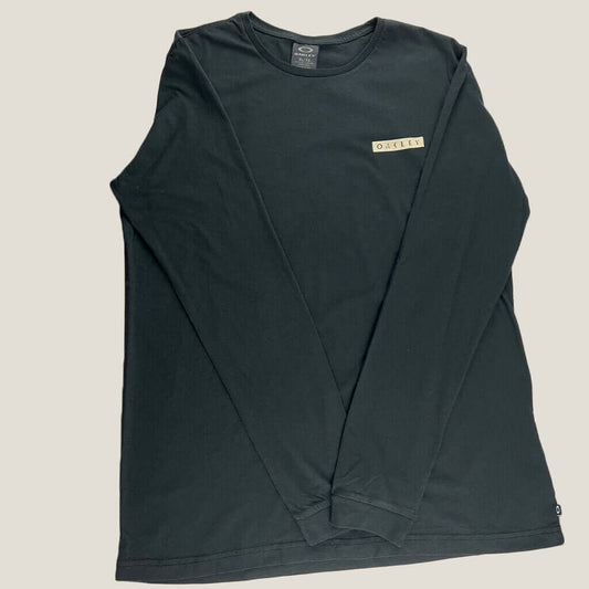 Oakley Black Long Sleeve T-Shirt Front