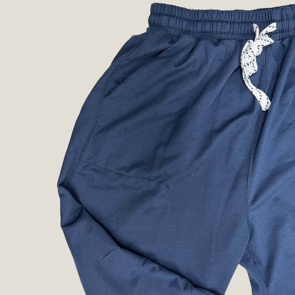 Original Delux Blue Sweat Pant Pocket Detail