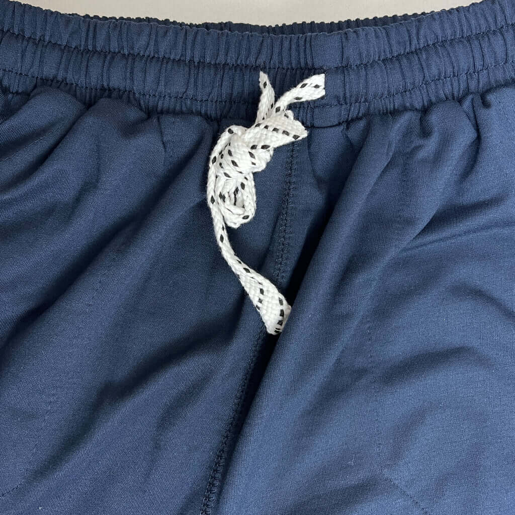 Original Delux Blue Sweat Pant Waist Detail