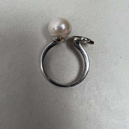 Sterling Silver Pearl Ring side