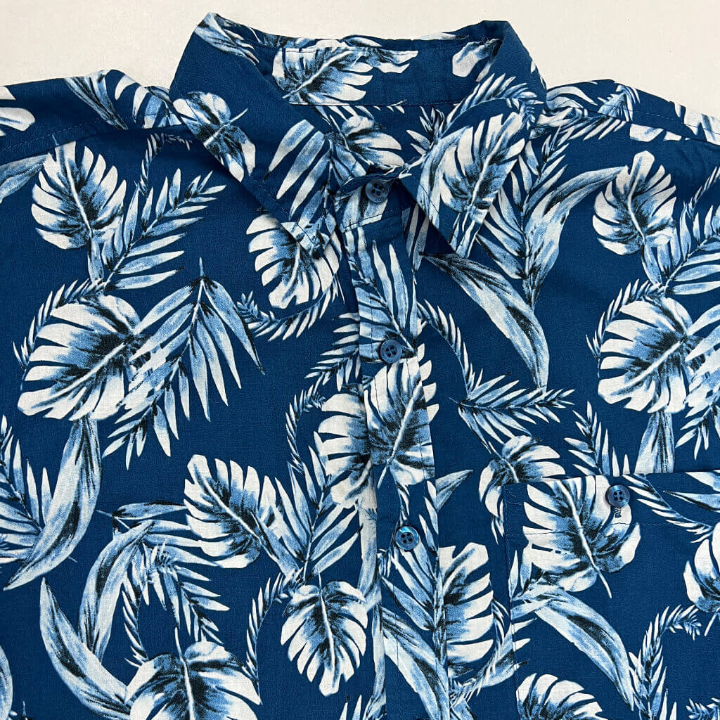 Piping Hot Hawaiian Shirt Collar
