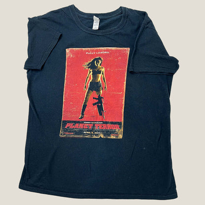Front Planet Terror Film Womens T-Shirt Small