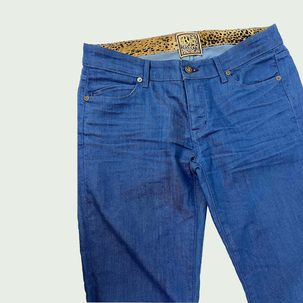 Waist Detail Rich & Skinny Womans Jeans