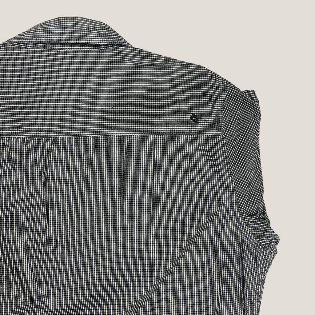 RipCurl Mens Checkered Shirt Back Detail
