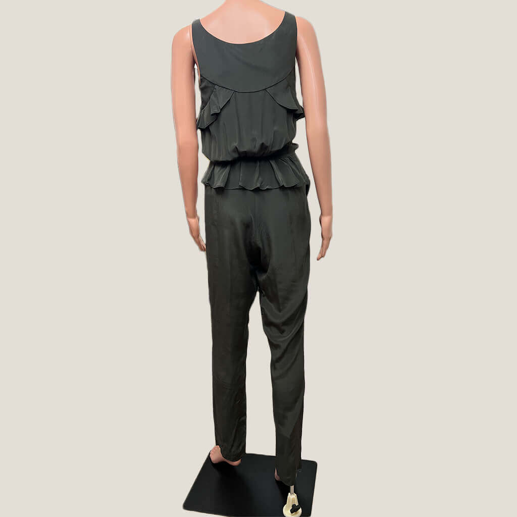 Rodeo Show Silk Jumpsuit Back