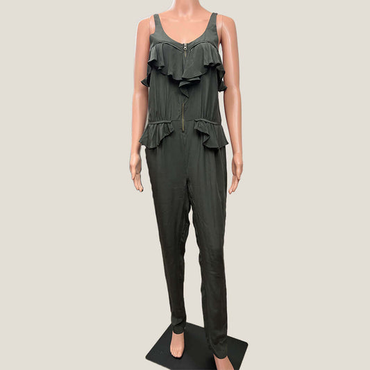 Rodeo Show Silk Jumpsuit Front