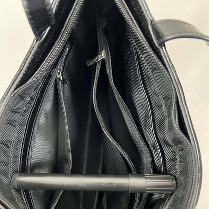 Serenade Beverly Hills Collection Patchwork Leather Shoulder Bag Inside