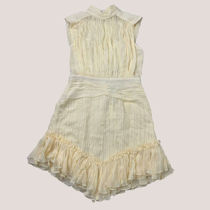Shona Joy Victoria Sleeveless Ruched Mini Dress fronr