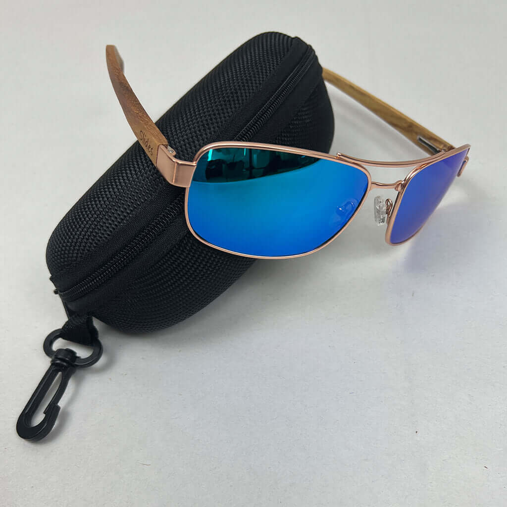 Slides Eco-Friendly Polarised Sunglasses With Case