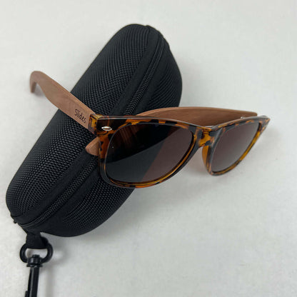 Slides Eco-Friendly Tortoise Shell Frames with Case