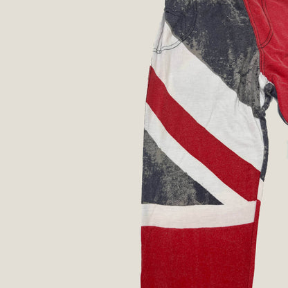 Religion Union Jack Woman Leggings Leg Detail