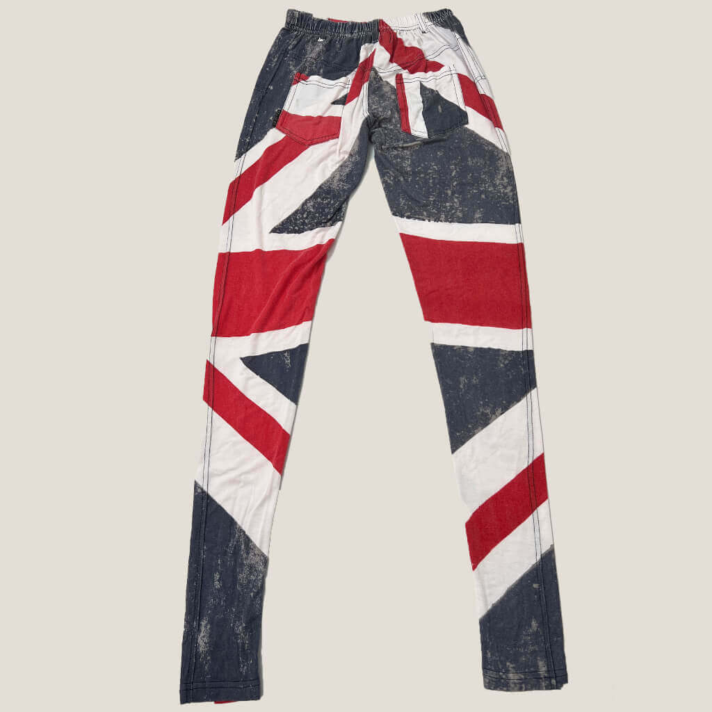 Religion Union Jack Woman Leggings Back