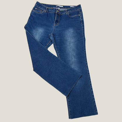 Urban Womans Blue Boot Leg Jeans Front