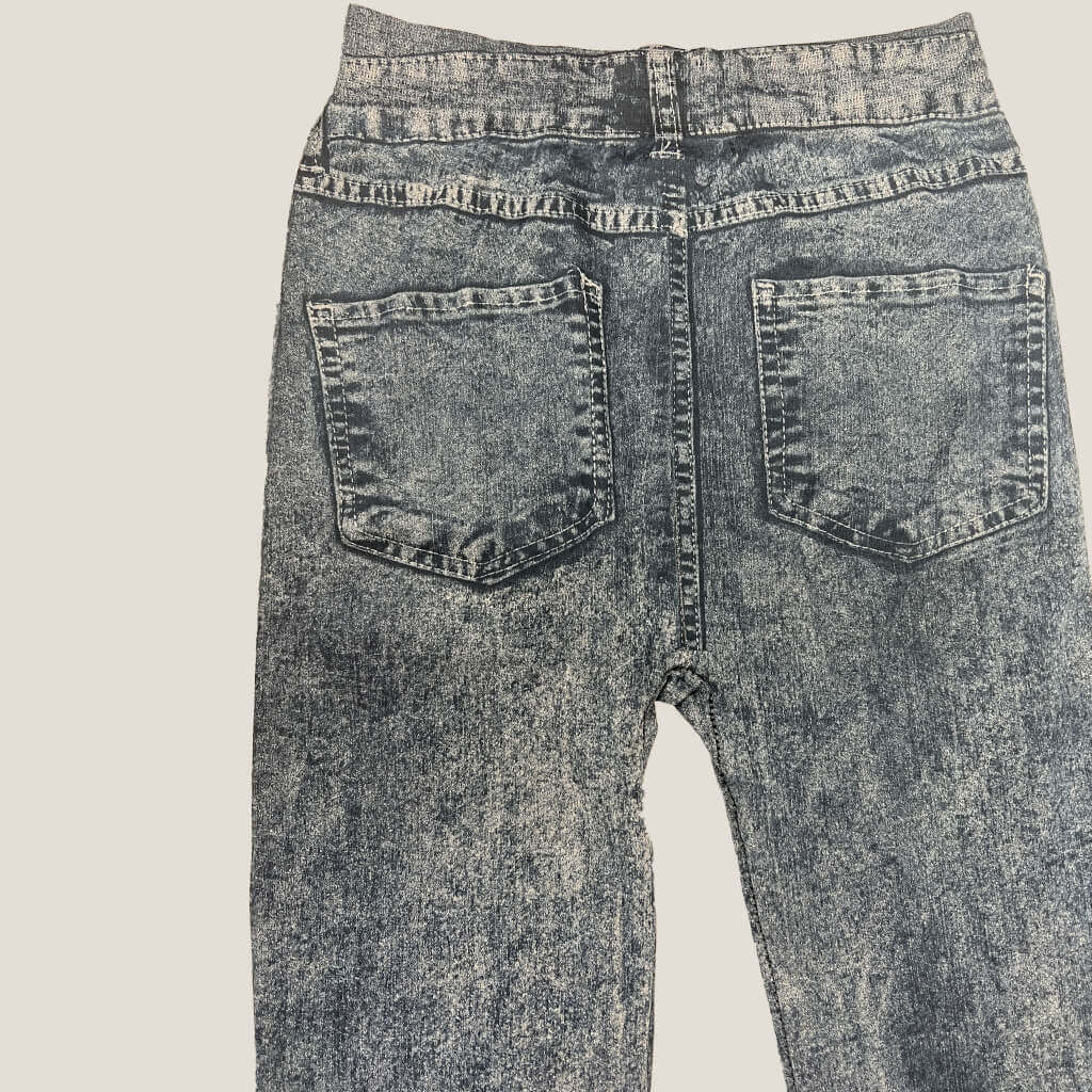 Xcepsion Jeans look-a-like Leggings Back Detail