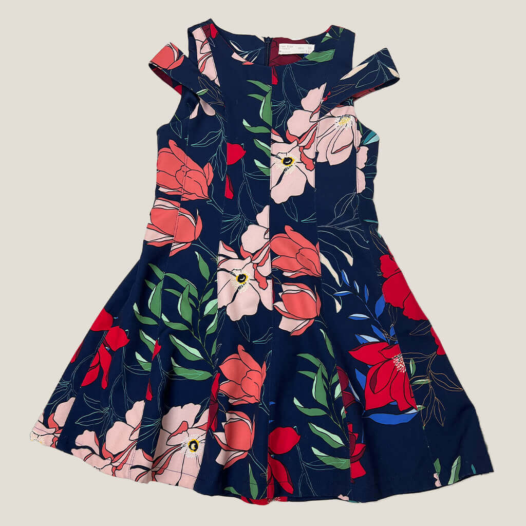 Zara kids floral dress front