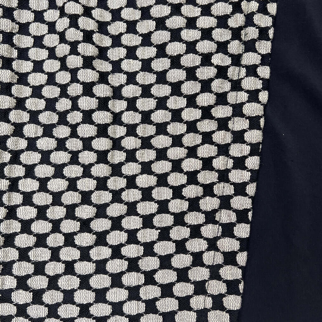 Zara BW Dress Pattern Detail