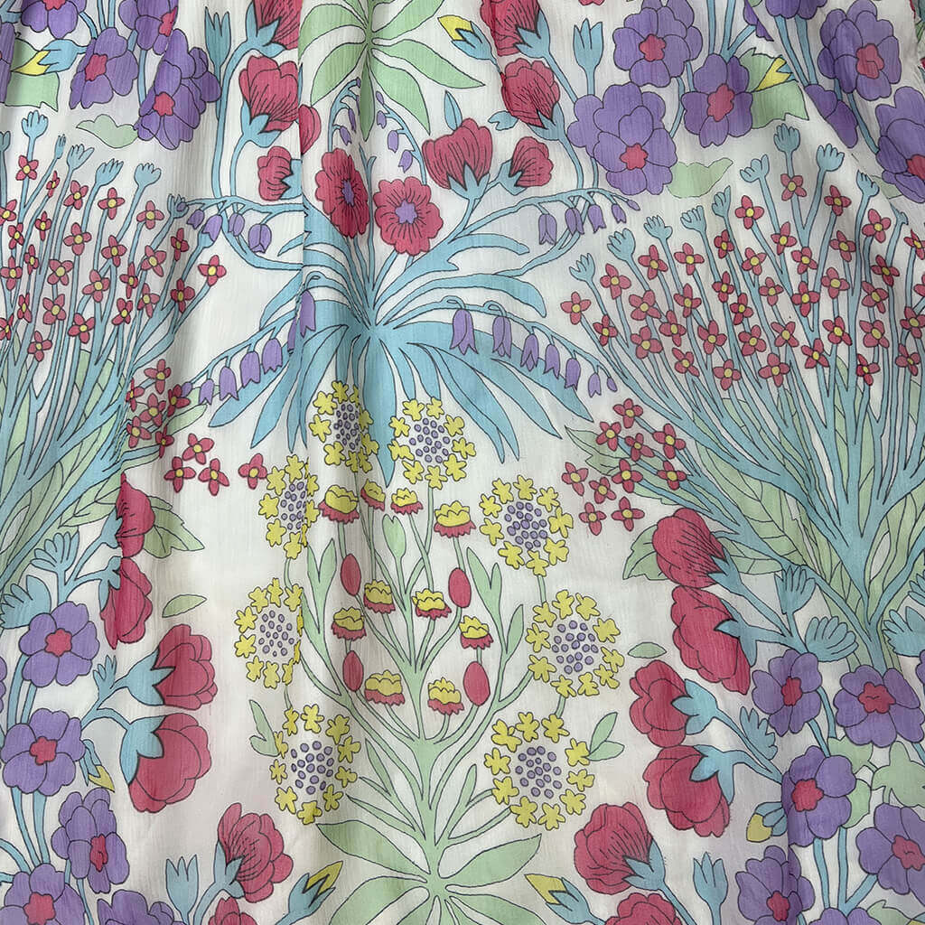 Zimmermann silk summer dress print detail 
