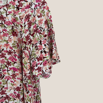 Anko Floral Dress 14 Sleeve Detail