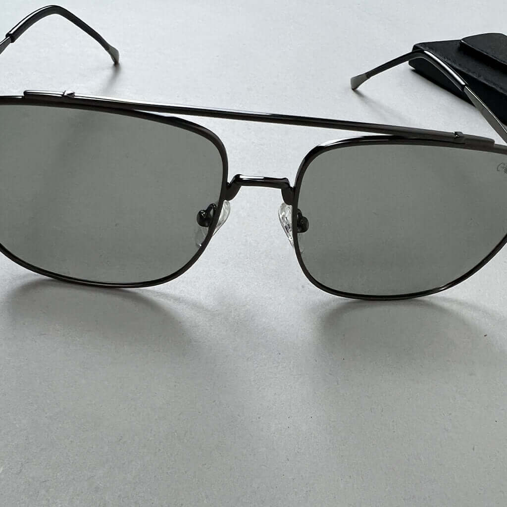 Sunglasses, Carter Smoke, Gunmetal Style Frame, Smoke Tint Lens