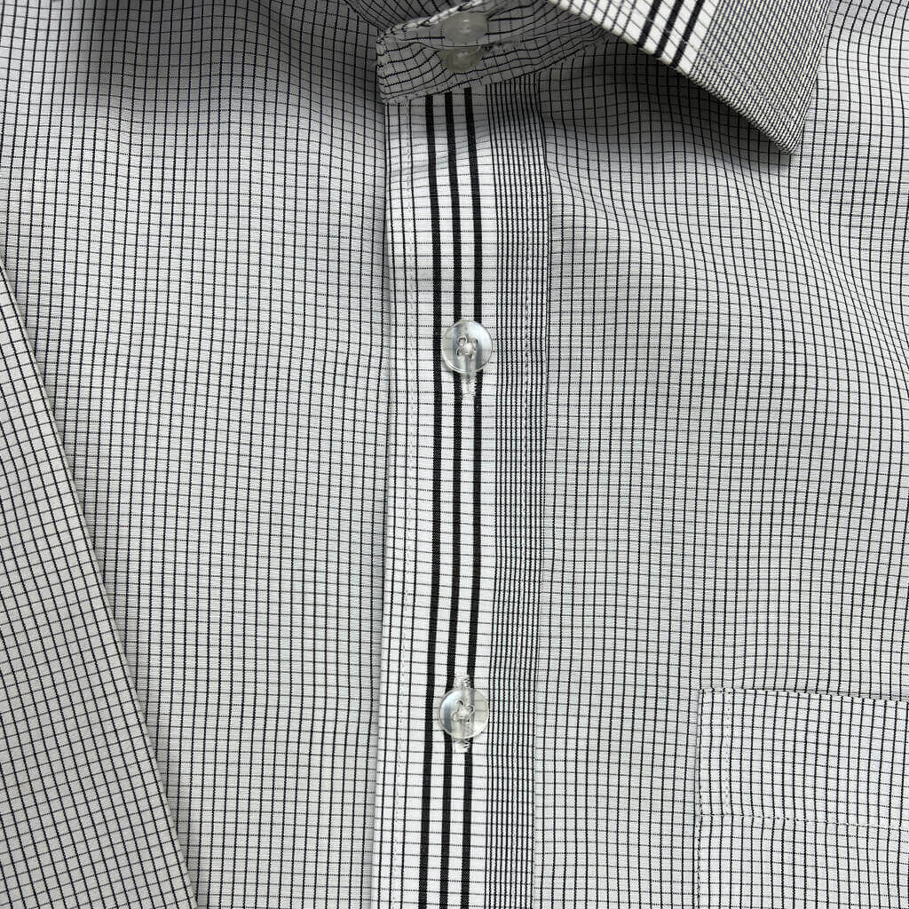 francesco smalto shirt button detail